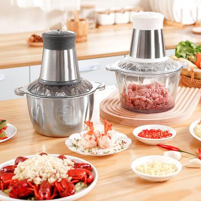 China Household Mini 1.8L Chopper Machine Plastic Meat Mincer Household Vegetable Electric Chopper for sale