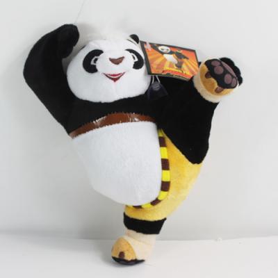 China Kungfu Panda Kick Pose Plush Toys for sale