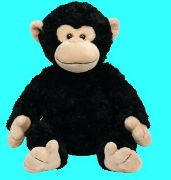 China Big Eye Black Monkey Soft Toy Plush Toy for sale