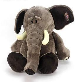 China Grey Elephent Plush Toy for sale