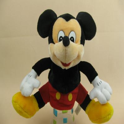 China Mickey Mouse Hand Puppet Plush Toys for sale