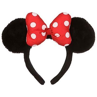 China Disney Headband Hat - Plush Minnie Mouse Ears for sale