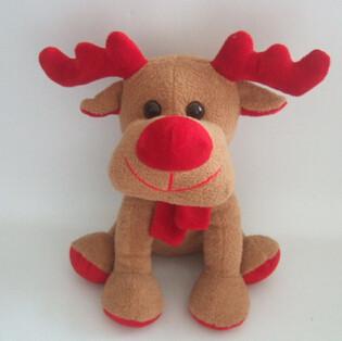 China Christmas Reindeer Soft Toy Plush Toy for sale