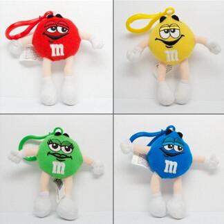 China M&M’ Character Collection Keychain Plush Toys for sale