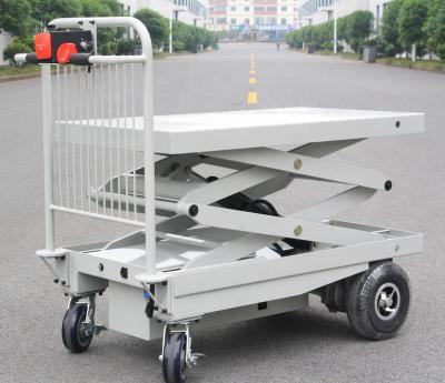 China Safety Easy Operation Trolley Electric Lift Trolley With One Cylinder for sale