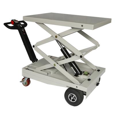 China Hotels Roller Top Scissor Lift Table for sale