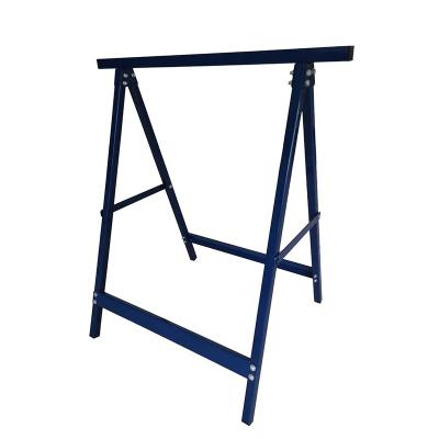 China HG-808 Sturdy Foldable Metal Sawhorse Woodworking Bench for sale