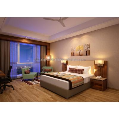 China Hotel Foshan Shangdian Bedroom Solid Wood Bedroom Furniture / Furniture Set for sale