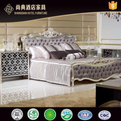 China 2017 Guangdong Presidential Bedroom Furniture Solid Wood for sale