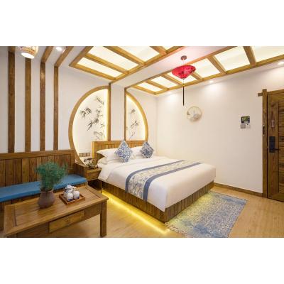 China Modern Luxury Designs Hotel Bedroom Furniture Packages Hotel Bedroom Furniture for sale