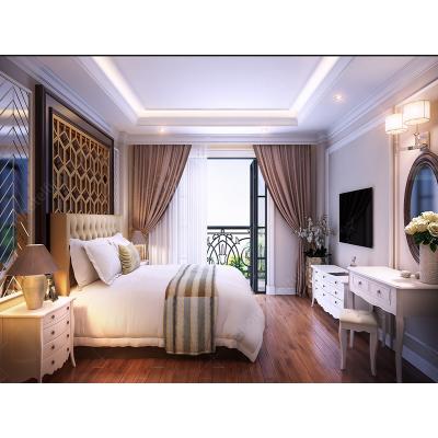 China 2020 new modern luxury bedroom sets for hotel bed room furniture packages and five star villa furniture for sale