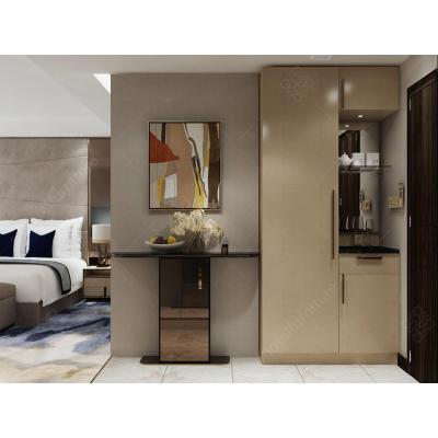 China Foshan Custom Modern Foldable Wooden Wardrobe for Hotel or Apartment Use for sale