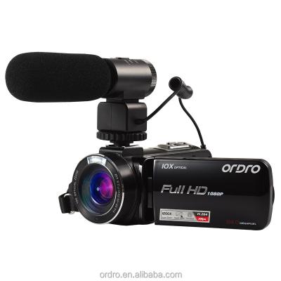 China OEM Z82 DV 10X factory zoom 120x zoom 120x professional wifi video camera optical digital photo camera recording ORDRO function for sale