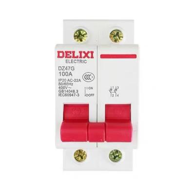 China House Delixi top quality mcb mini circuit breaker miniature 1 pole 3 pole 4pole manufacturer for sale