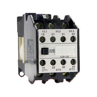 China Delixi Type CJX1-22 AC AC Motor Contactor Magnetic for sale