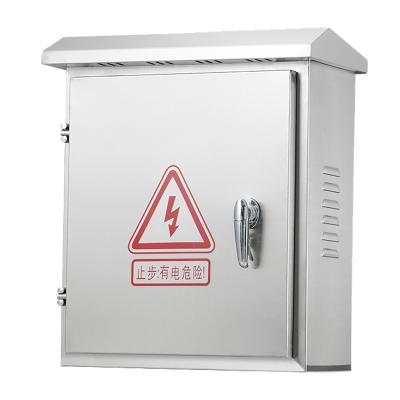 China Stainless Steel Industrial Waterproof Electrical Power Distribution Box Customized Outdoor Box Rainproof for sale