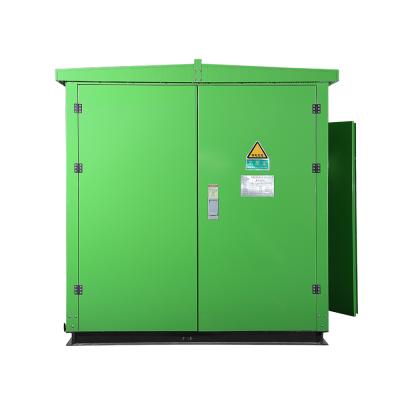 China For Electrical Substation 400kva High Voltage Transformer Shaped Circuit Control And Power Distribution Box YB for sale