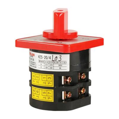 China 10/20/40 DELIXI HZ5 Series Top Quality Combination Switch Thermal Long Current Lifetime Combined Switches HZ5 for sale