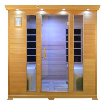 China Carbon Far Infrared Far Infrared Heater Ozone Far Infrared Low EMF Sauna Computer Control Panel Sauna Ozone Detox for sale