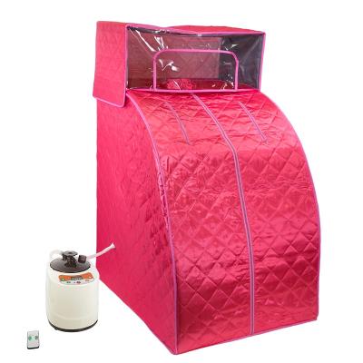 China Portable Home Sauna Portable Computer Control Panel Sauna Steam Sauna for sale