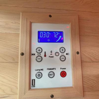 China Far Infrared Wooden Computer Control Panel Sauna Room Control Panel for sale