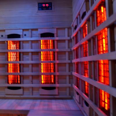 China Computer Control Panel Sauna Accessories Ceramic Tube Heater For Far Infrared Sauna Room for sale