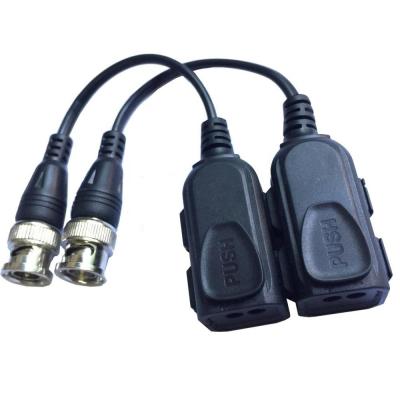 China Best Price 5MP 8MP HD Video Balanced Transformer AHD CVI TVI Video Connector Single Cctv Wireless Balanced Transformer Video Balanced Transformer for sale