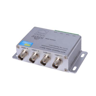 China Excellent Video Signal Transmitting CCTV UTP 4 Channel AHD CVI TVI HD Transceiver Passive Video Symmetrical Transformer for sale