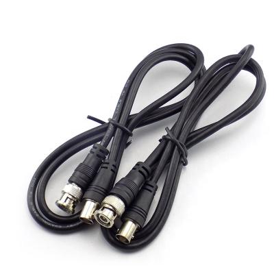 China Camera BNC Female to Male Adapter Cable for Coaxial Line Camera CCTV Camera BNC Connector Extension Accessories for sale