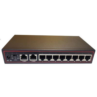 China VLAN Support Hotselling Manufacture 10 Port 10/100M SPOE Network Isolation Extend Distance 160 Meters Vlan Ethernet Switch for sale