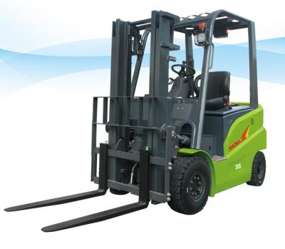 China Garment Shops Forklift Loader 48v Forklifts 3500kg Hopper Forklift for sale