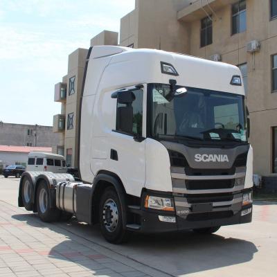 China 2023 Scania Tractor Head Truck G450 450HP G500 500HP 6X4 6*4 for Exporting Market Segement Logistics Transportation for sale