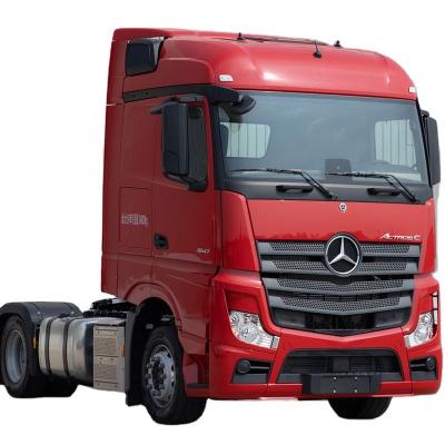 Chine 2023 2024 Mercedes Benz Actros 4x2 Tracteur Truck Head Trailer Segment Truck lourd Système électronique de contrôle de la stabilité Oui à vendre