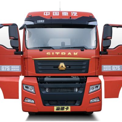 Cina 10 pneumatici ABS SinoTRUK SITRAK G7S Truck pesante versione di lusso 540HP 6x4 trattore a GNC per e camion pesante in vendita