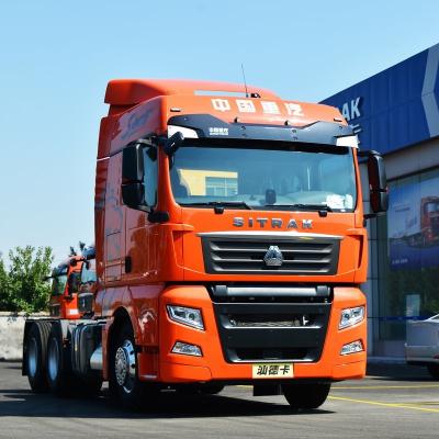 China Direção esquerda 2024 Sinotruck Sitrak 4x2 Euro 5 Diesel 460hp Transmissão automática 0km Tractor Truck usado à venda