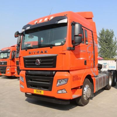 Cina Cummins Engine 2024 Sitrak G7 Truck pesante 6*4 a mano sinistra 6x4 Euro V 430HP 0km Usato camion trattore per prestazioni in vendita