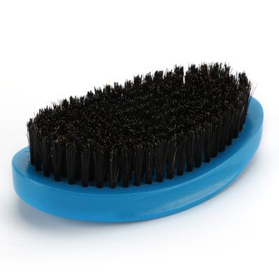 China Duct Boar Hair Low MOQ 100% Custom Logo 360 Middle Wave Brush for sale