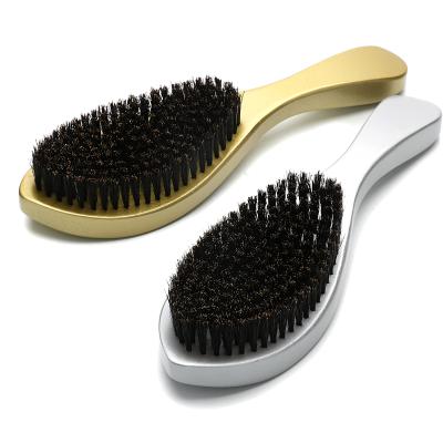 China Duct Amazon Hot Selling PU Coated Handle Custom Beard Wave Brush For Black Men for sale