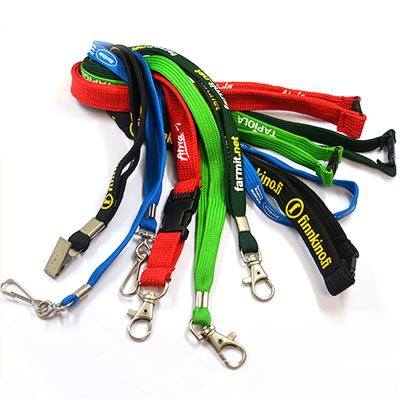 China Widely used for Medal & Badge Gifts Polyester Mobile Phone 20Mm*900Mm Best Size Lanyard Silk Screen Printing Custom Size Blank Tube Lanyard For Promotion for sale