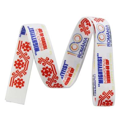 China Widely used for Medal & Badge Gifts Wholesale Personalized Custom Heat Print Logos Sublimation Polyester 90Cm Sports Medal Neck Lanyard Ribbons for sale