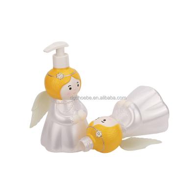 China 100% Virgin Material Beautiful Angel Shaped Baby Shower Gel, Shampoo, Mini Small Luxury Travel Hand Sanitizer Bottle Sanitizer for sale