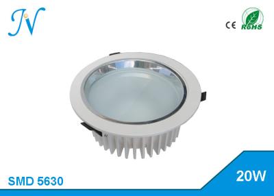 China Large Retrofitting 20w Commercial Led Recessed Downlights For Bathrooms for sale