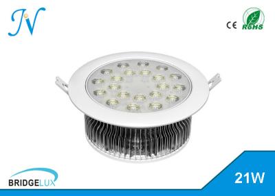 China Compact 21W Recessed LED Downlight Cool White 7000K for Indoor Lighting for sale