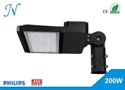 China IP65 energie - besparings200w Dimmable LEIDENE Straatlantaarn/Openluchtstraatlantaarns met fotocontrolemechanisme Te koop