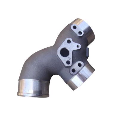 China A356 China OEM Supplier High Pressure Aluminum Die Casting Intake Tubro Manifold With High Quality Automotive Parts Intercooler Reservoir for sale