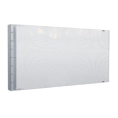 China P4 Adhesive Transparent LED Wall SMD1921 240x1500mm Only 3.5KG Per Square Meter for sale