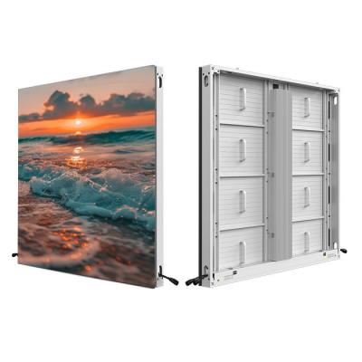 China P3.9 Outdoor Fixed LED Display 6000nits 1000x1000mm Cabinet With Front Service for sale