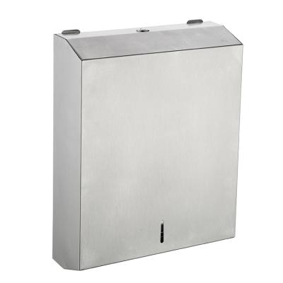 China Modern stainless steel paper holder, tissue dispenser, foldable stainless steel paper towel dispenser for sale