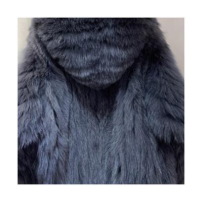 China Women Winter Warm Soft Wholesale Fashion Clothes Plus Size Winter Ladies Fox Fur Coat for sale