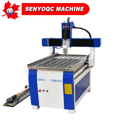 China Hotels SENYO CNC Router Machine SYM6090 4 Axis CNC for sale